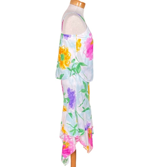 Jams World Women’s Tropical Floral Skirt & Cami Set XS - Picture 11 of 15